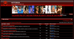 Desktop Screenshot of hotforum.com.br
